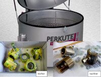 PERKUTE Entlackungsmaschine im Spritzverfahren – mobil, ökologisch und effizient entlacken