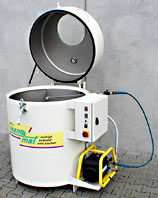 Clean-o-mat RC 82 – Reinigungsanlage für Schleifkörper Clean-o-mat RC 82 Reinigungsgerät zur Abreinigung von Kleberesten auf Schleifkörpern