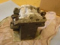 Coating roller contaminated with glue and paint before paint stripping