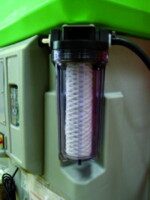 Fine filter option - particularly high purity for PERKUTE systems Optional fine filter for particularly fine cleaning in a PERKUTE cleaning system