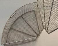 PERKUTE segment basket 50846 VA 90° R 365 mm MW 8 mm Segment basket VA 90 degrees, radius 365 mm, mesh width 8 mm for workpieces in PERKUTE systems