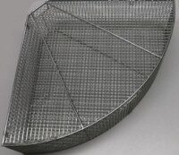 PERKUTE Segmentkorb 12629 verzinkt 90° R 560 mm MW 15 mm Segmentkorb verzinkt 90 Grad, Radius 560 mm, Maschenweite 15 mm für PERKUTE Anlagen